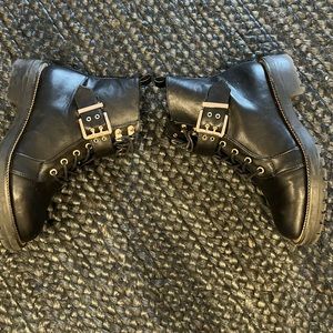 ASOS Combat Boot with Chains